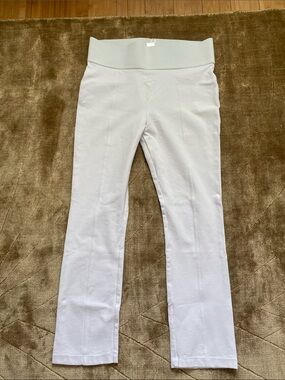 Peter Nygard White nygård slims pull on ankle stretch pants